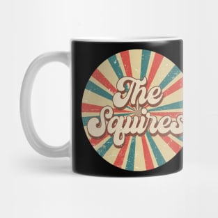 Circle Design Squires Proud Name Birthday 70s 80s 90s Styles Mug